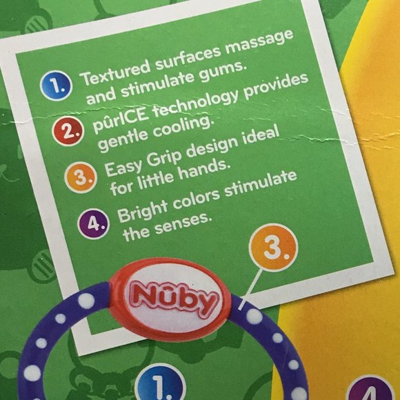 NUBY Ice Gel Teether Keys NEW in Package - Picture 12 of 12